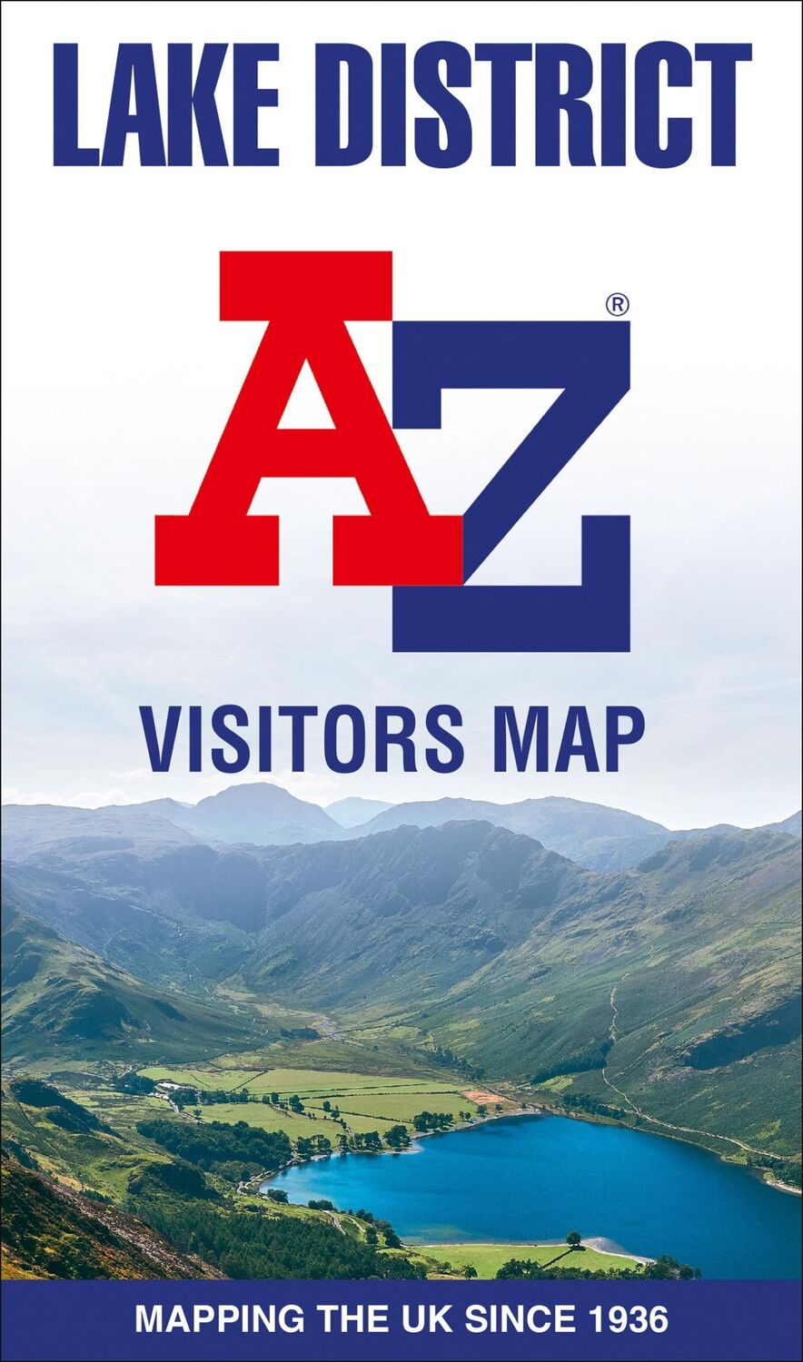 Cover: 9780008653125 | Lake District A-Z Visitors Map | A-Z Maps | (Land-)Karte | Englisch