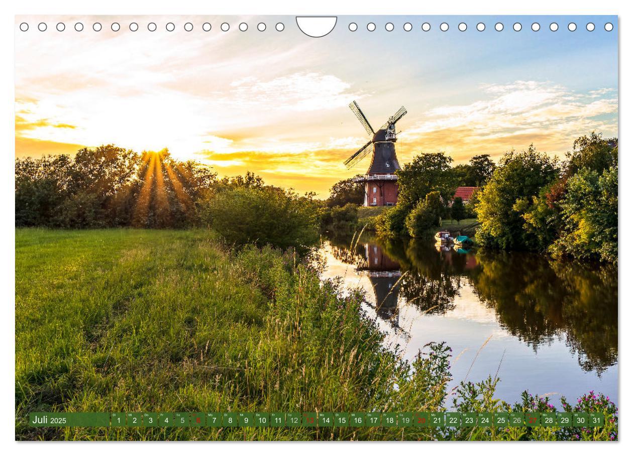 Bild: 9783383783081 | Bezauberndes Ostfriesland (Wandkalender 2025 DIN A4 quer), CALVENDO...