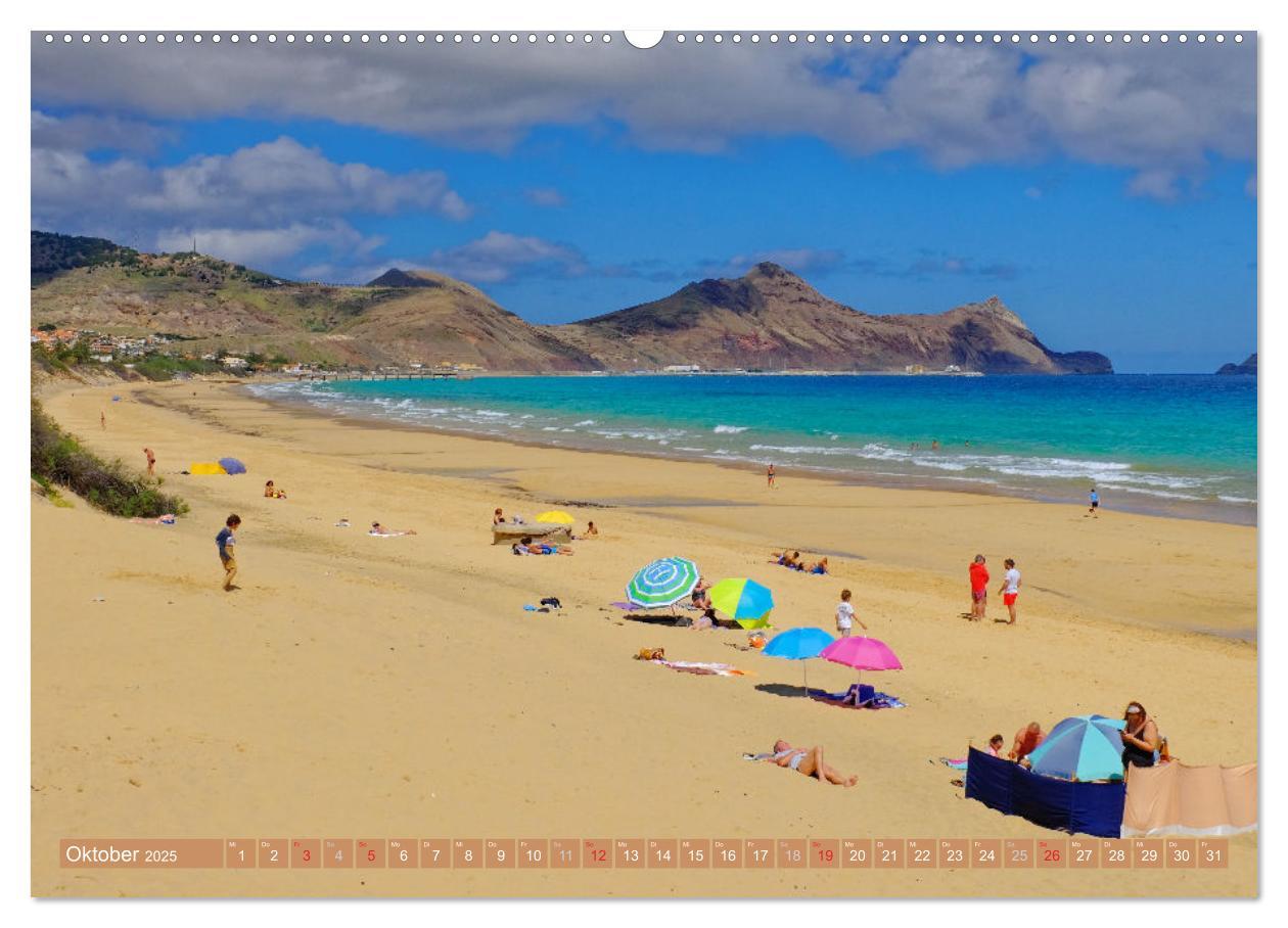 Bild: 9783383790652 | Porto Santo Trauminsel im Atlantik (Wandkalender 2025 DIN A2 quer),...