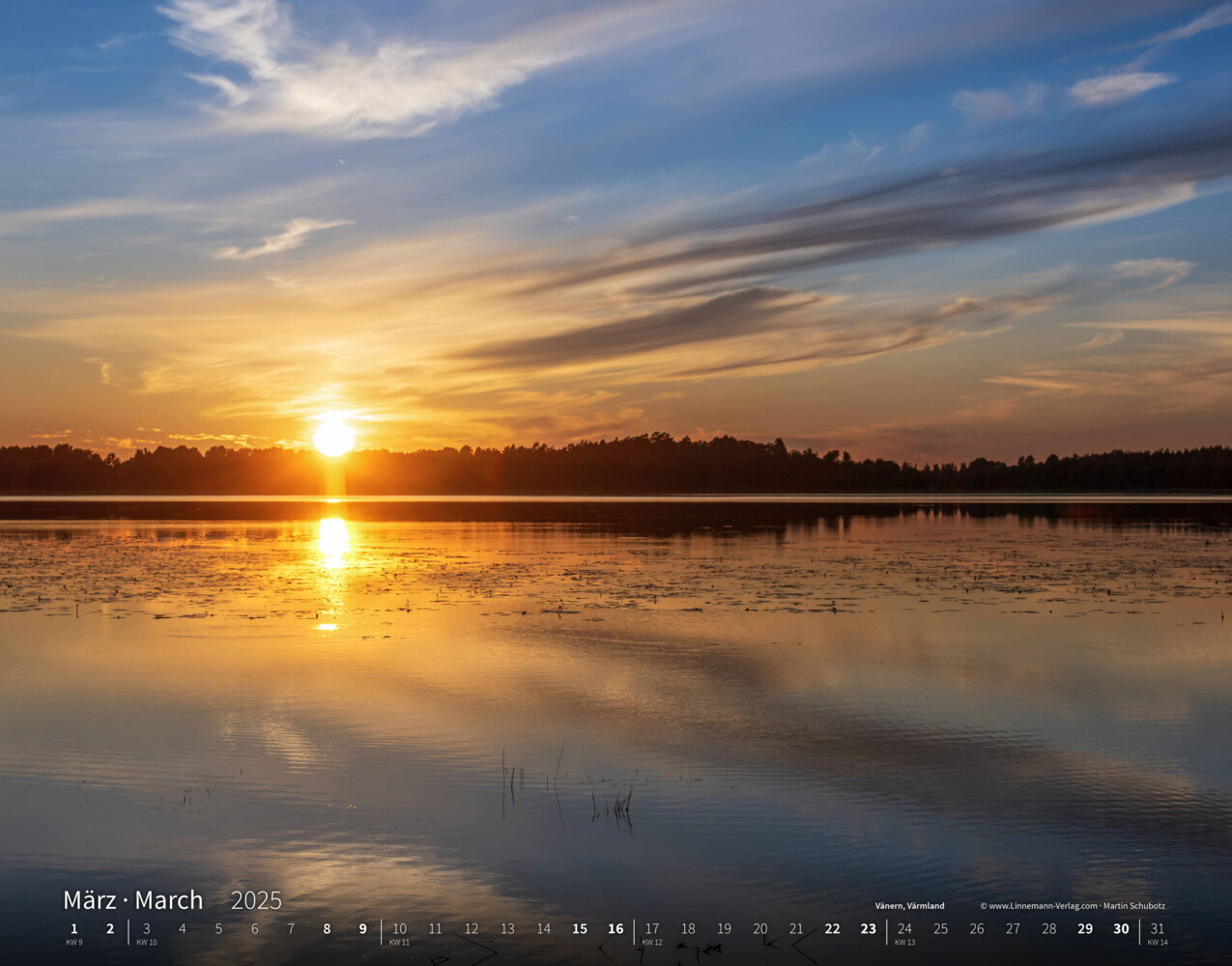 Bild: 9783862923366 | Schweden 2025 Großformat-Kalender 58 x 45,5 cm | Sverige - Sweden