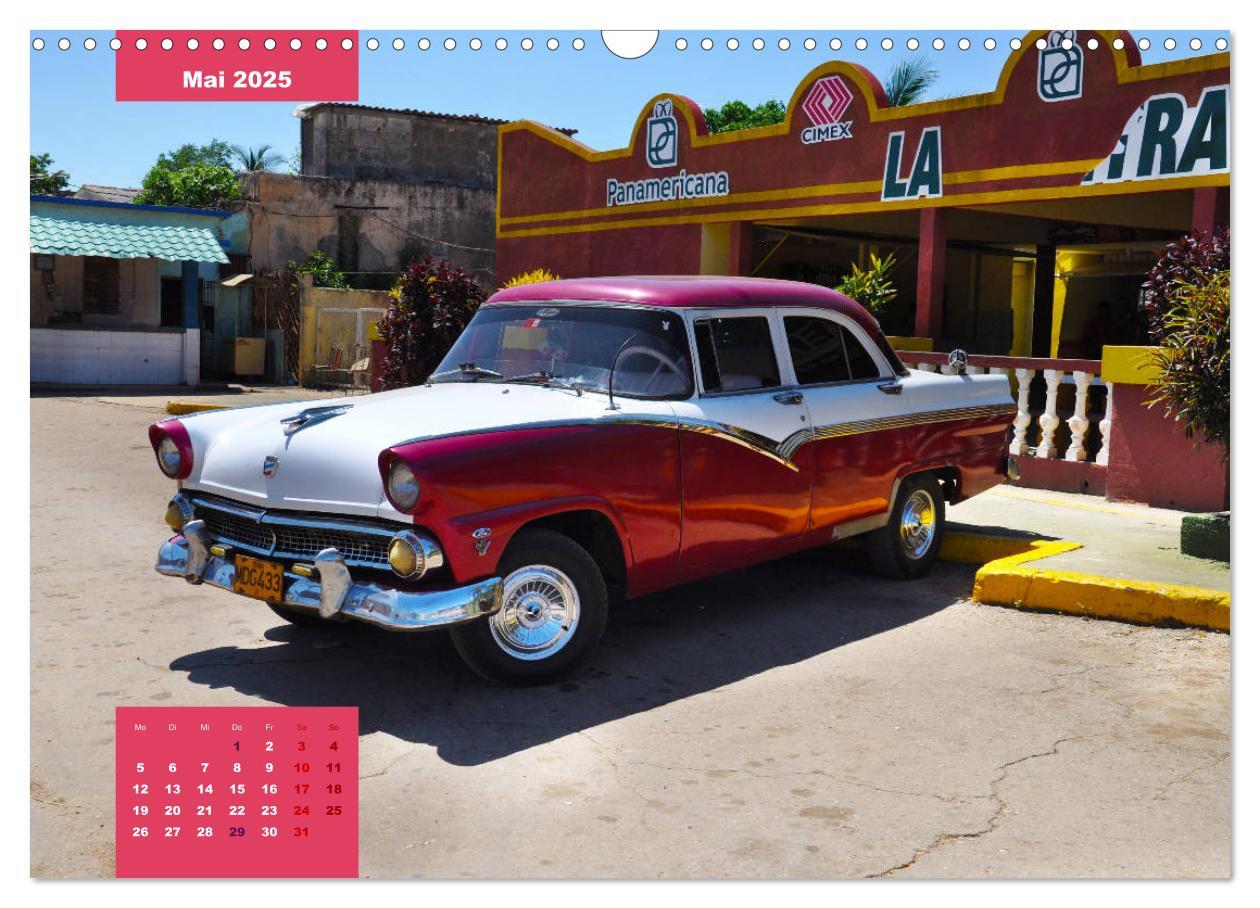 Bild: 9783435116027 | Erlebe mit mir Oldtimer auf Cuba (Wandkalender 2025 DIN A3 quer),...