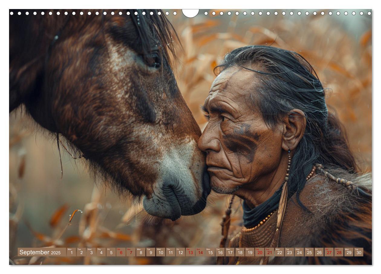 Bild: 9781325978021 | Native American Soul (Wall Calendar 2025 DIN A3 landscape),...