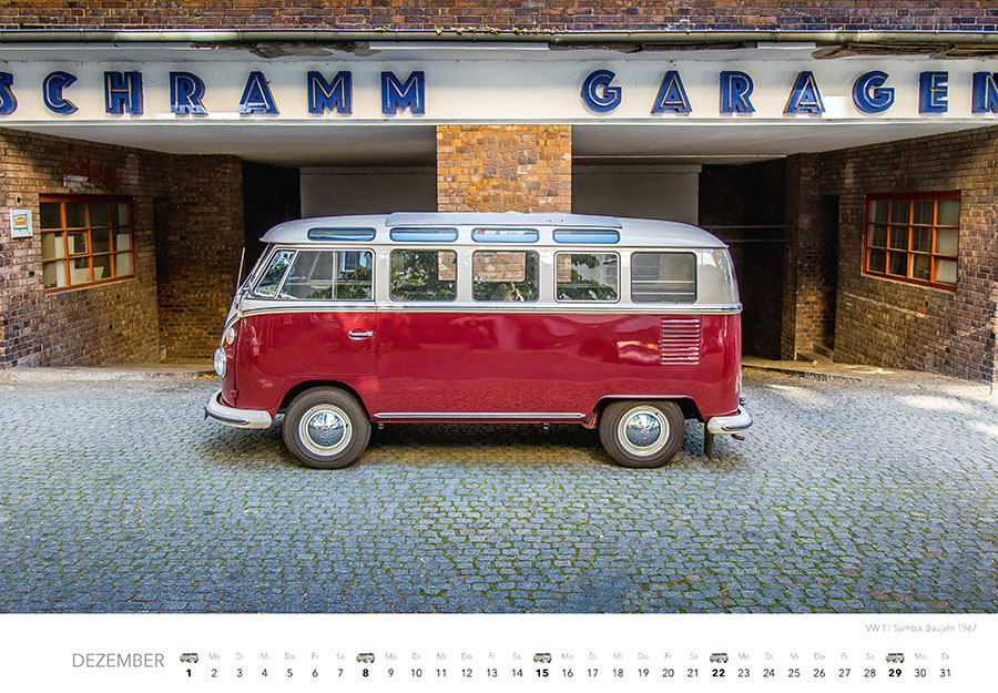 Bild: 9783966646826 | Kalender Bus-Feeling 2024 | Die schönste Modelle des Klassikers | 2024