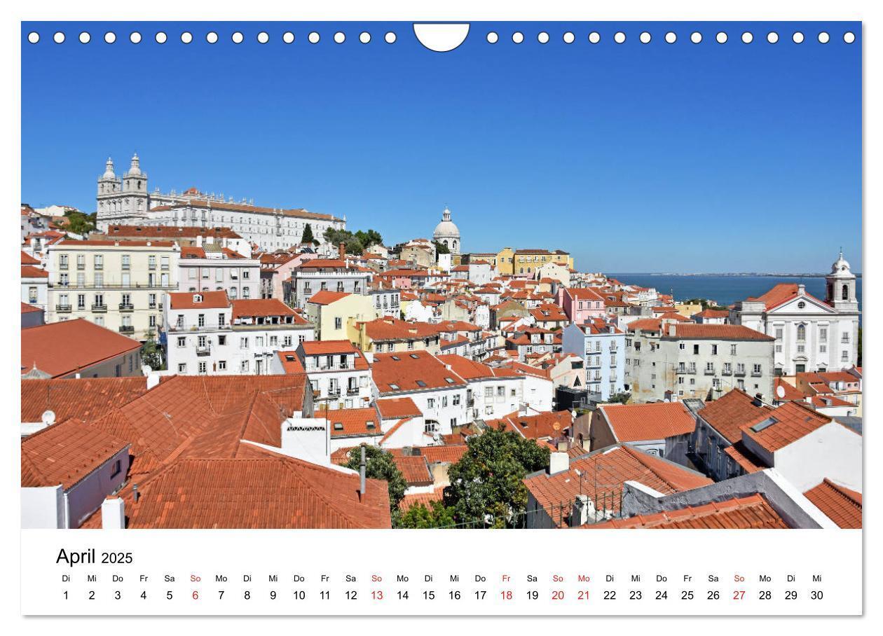 Bild: 9783435218622 | LISSABON und die Atlantikküste (Wandkalender 2025 DIN A4 quer),...