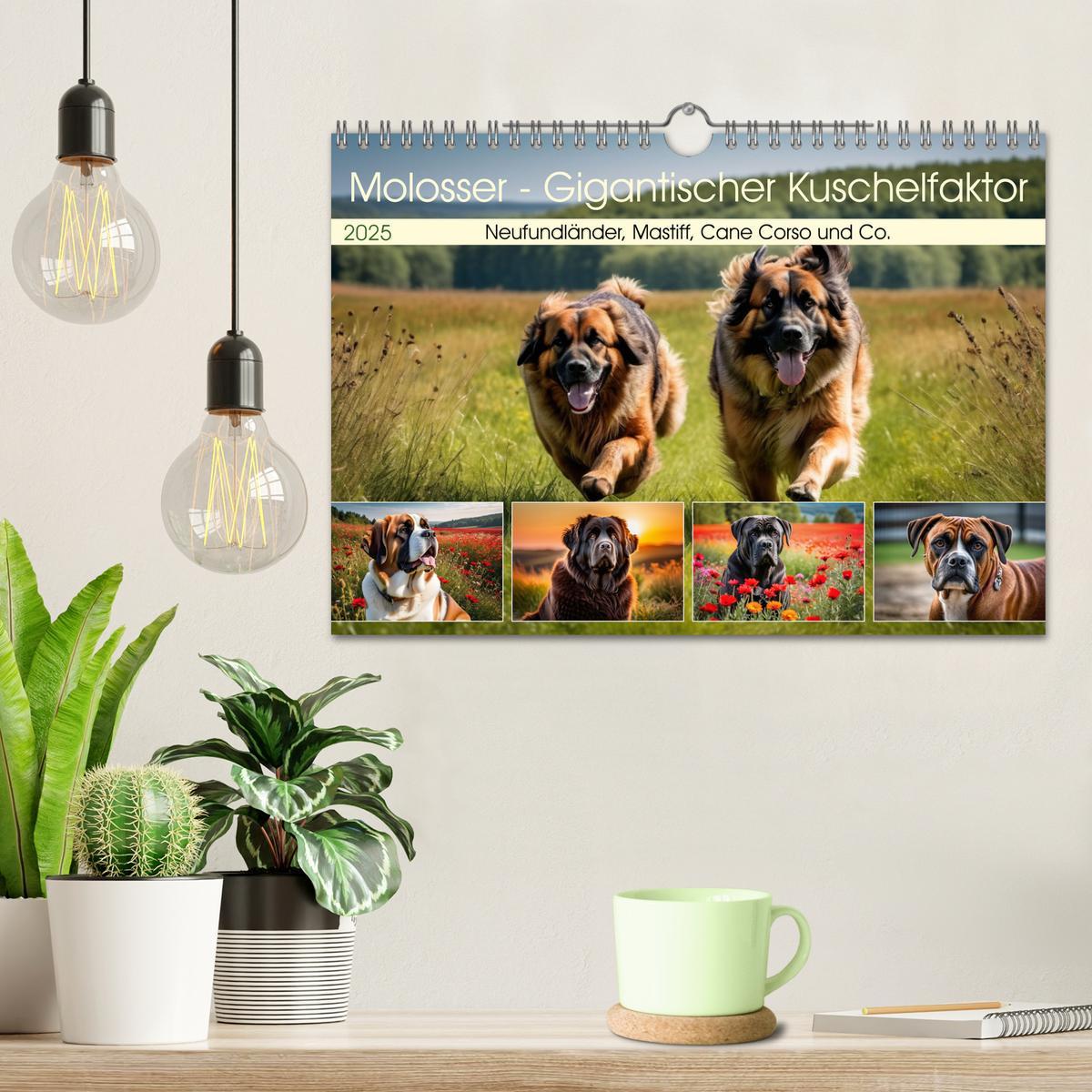 Bild: 9783457147948 | Molosser - Gigantischer Kuschelfaktor (Wandkalender 2025 DIN A4...