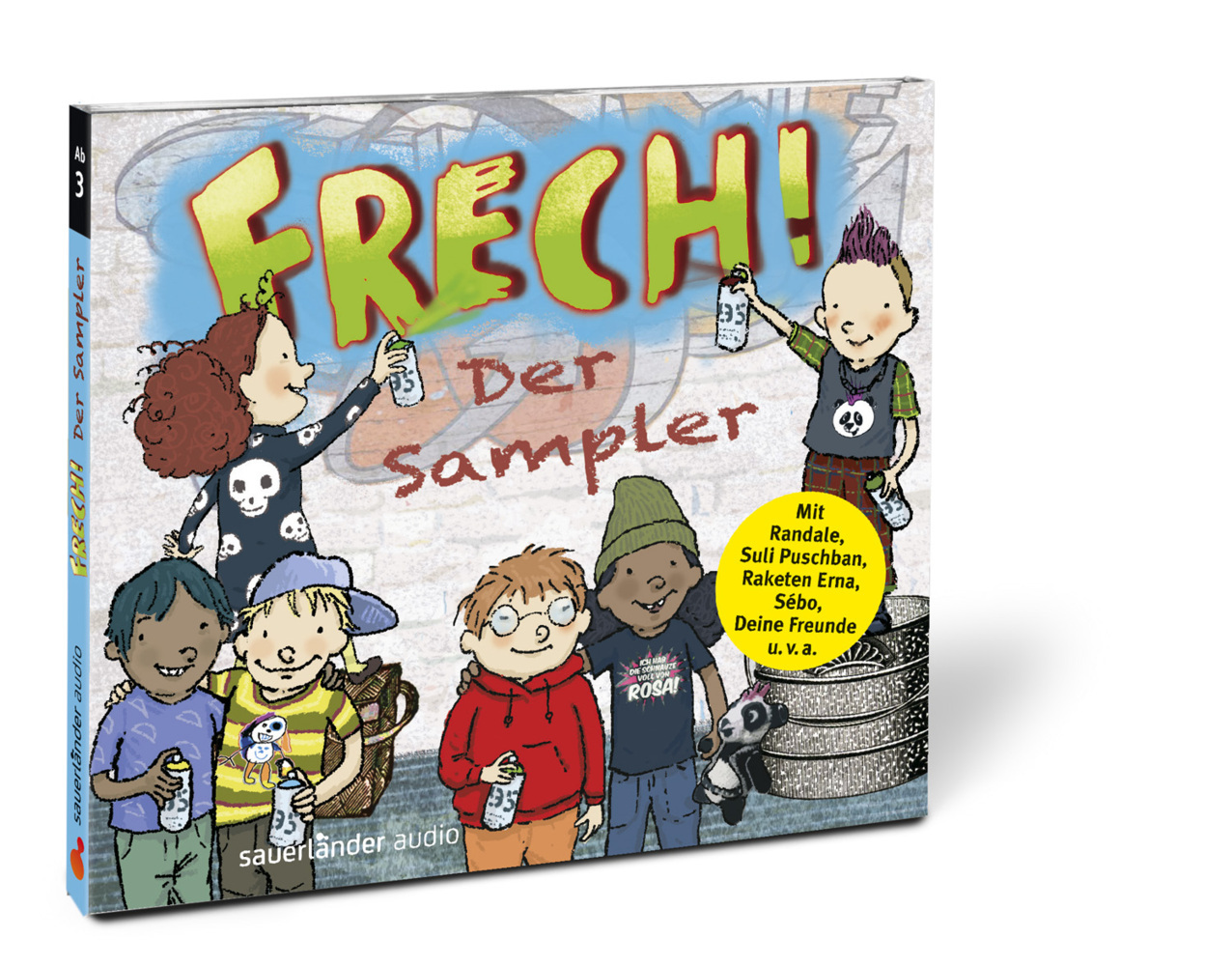 Bild: 9783839849859 | Frech! - Der Sampler, 1 Audio-CD | Suli/Randale/Sebó u a Puschban | CD