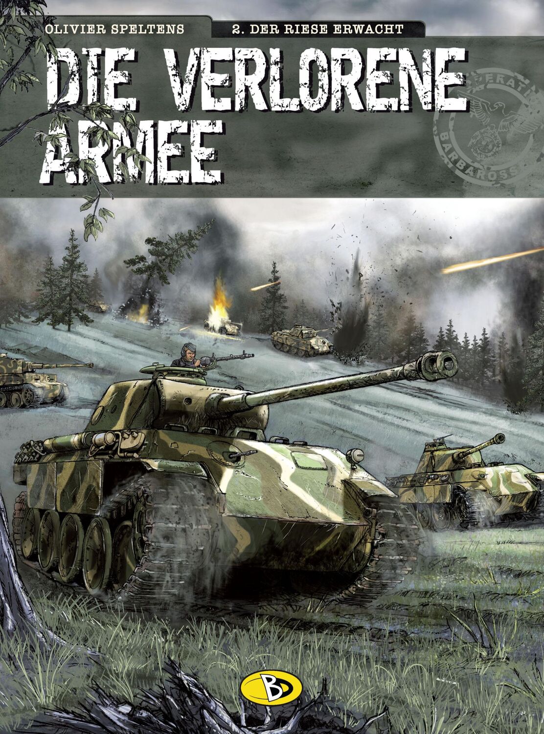 Cover: 9783944446226 | Die verlorene Armee 02. Der Riese erwacht | Olivier Speltens | Buch