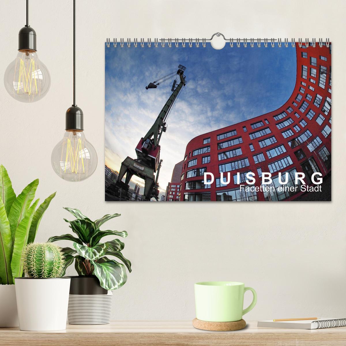 Bild: 9783435281664 | DUISBURG Facetten einer Stadt (Wandkalender 2025 DIN A4 quer),...