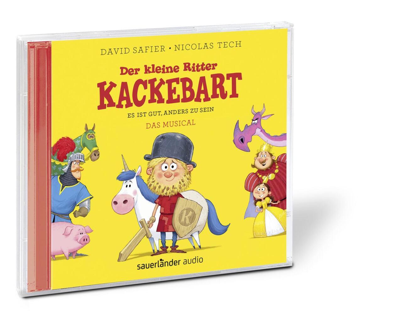 Bild: 9783839844182 | Der kleine Ritter Kackebart, 1 Audio-CD | David Safier (u. a.) | CD