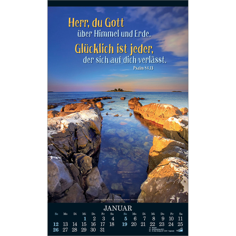 Bild: 9783754830055 | Alles in uns schweige 2025 | Besinnungskalender | Kalender | 14 S.