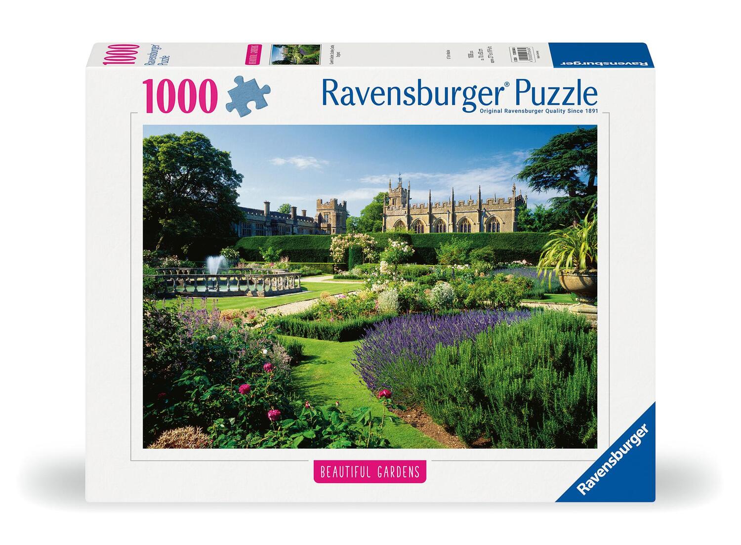 Cover: 4005555008484 | Ravensburger Puzzle 12000848, Beautiful Gardens - Queen's Garden,...