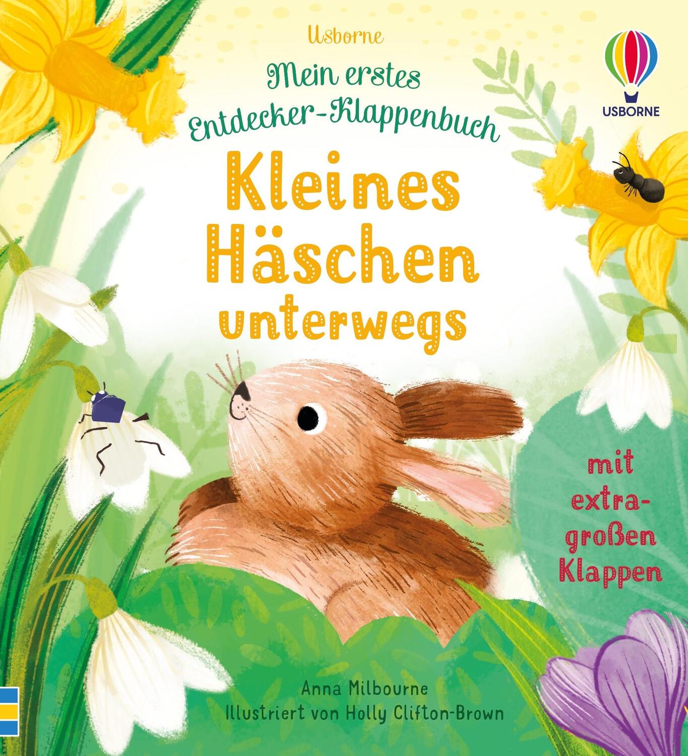 Cover: 9781789418705 | Mein erstes Entdecker-Klappenbuch: Kleines Häschen unterwegs | Buch