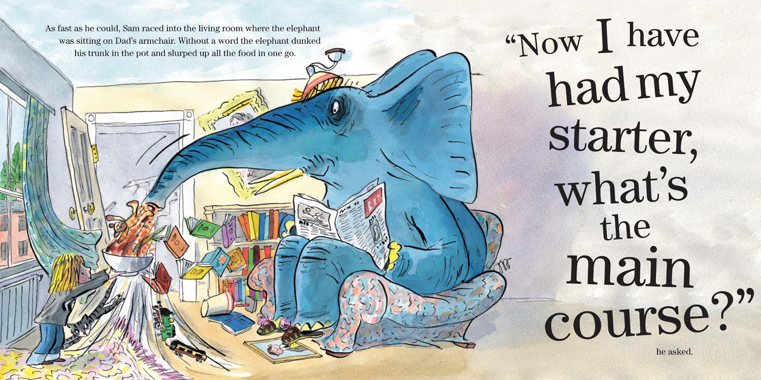 Bild: 9780007581863 | The Slightly Annoying Elephant | David Walliams | Taschenbuch | 32 S.