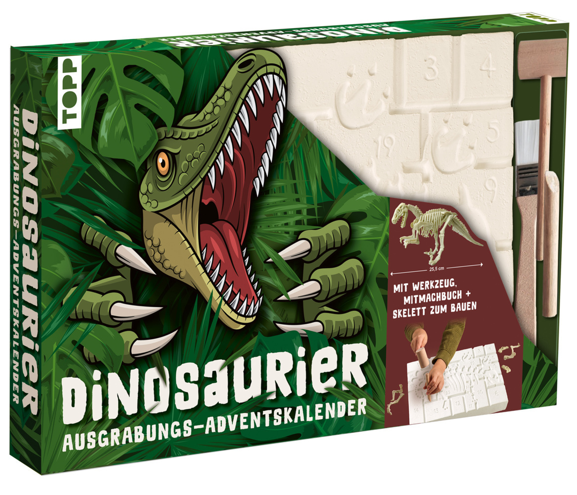 Cover: 4007742185312 | Dinosaurier - Der Ausgrabungs-Adventskalender. 24 coole...