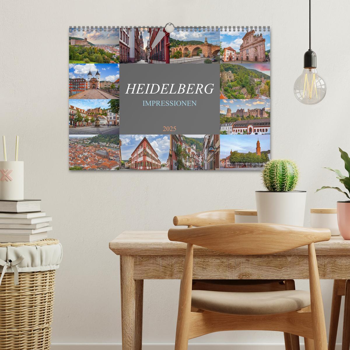 Bild: 9783383785382 | Heidelberg Impressionen (Wandkalender 2025 DIN A3 quer), CALVENDO...