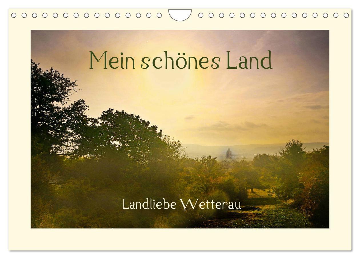 Cover: 9783435210053 | Mein schönes Land - Landliebe Wetterau (Wandkalender 2025 DIN A4...