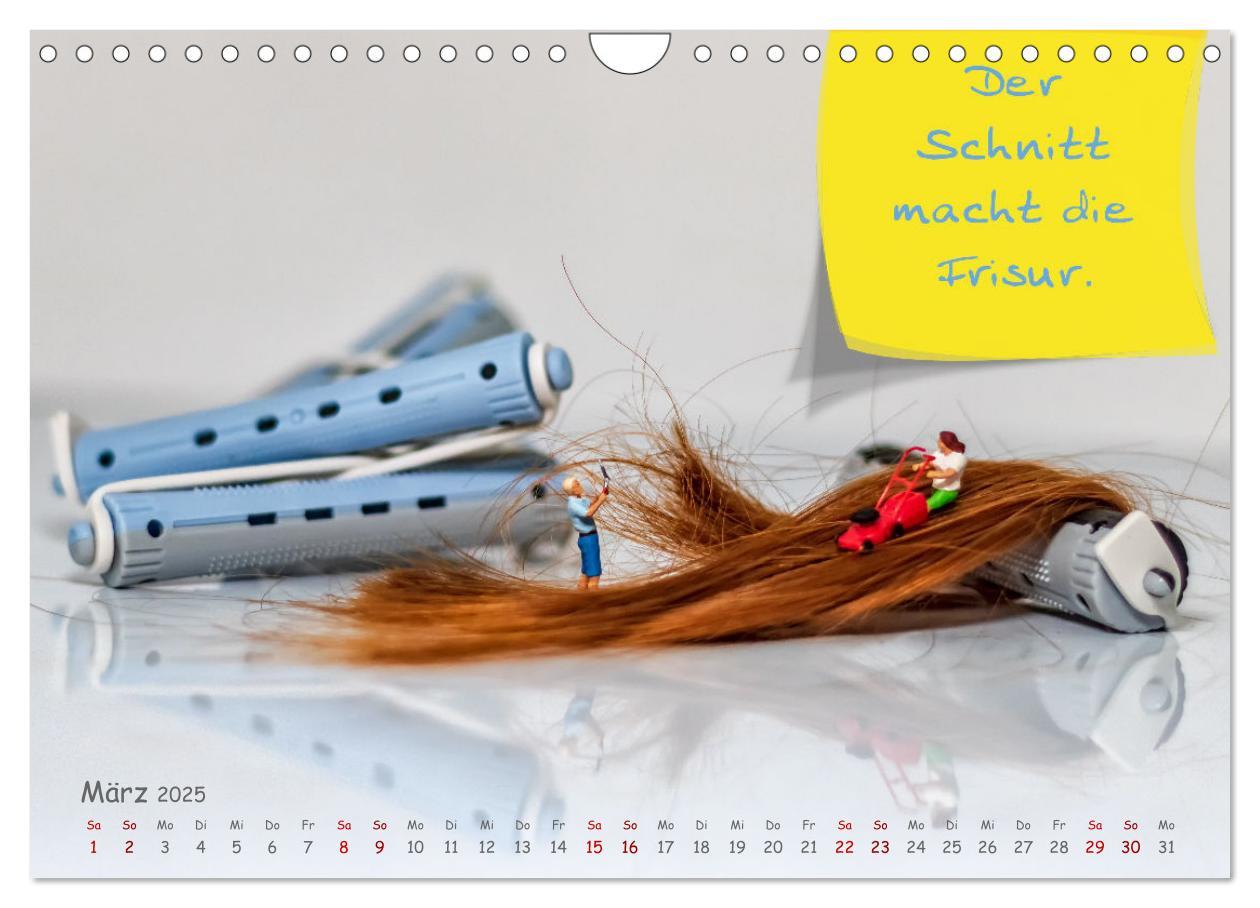 Bild: 9783383962806 | Hairliche Sprüche für alle Haareszeiten (Wandkalender 2025 DIN A4...