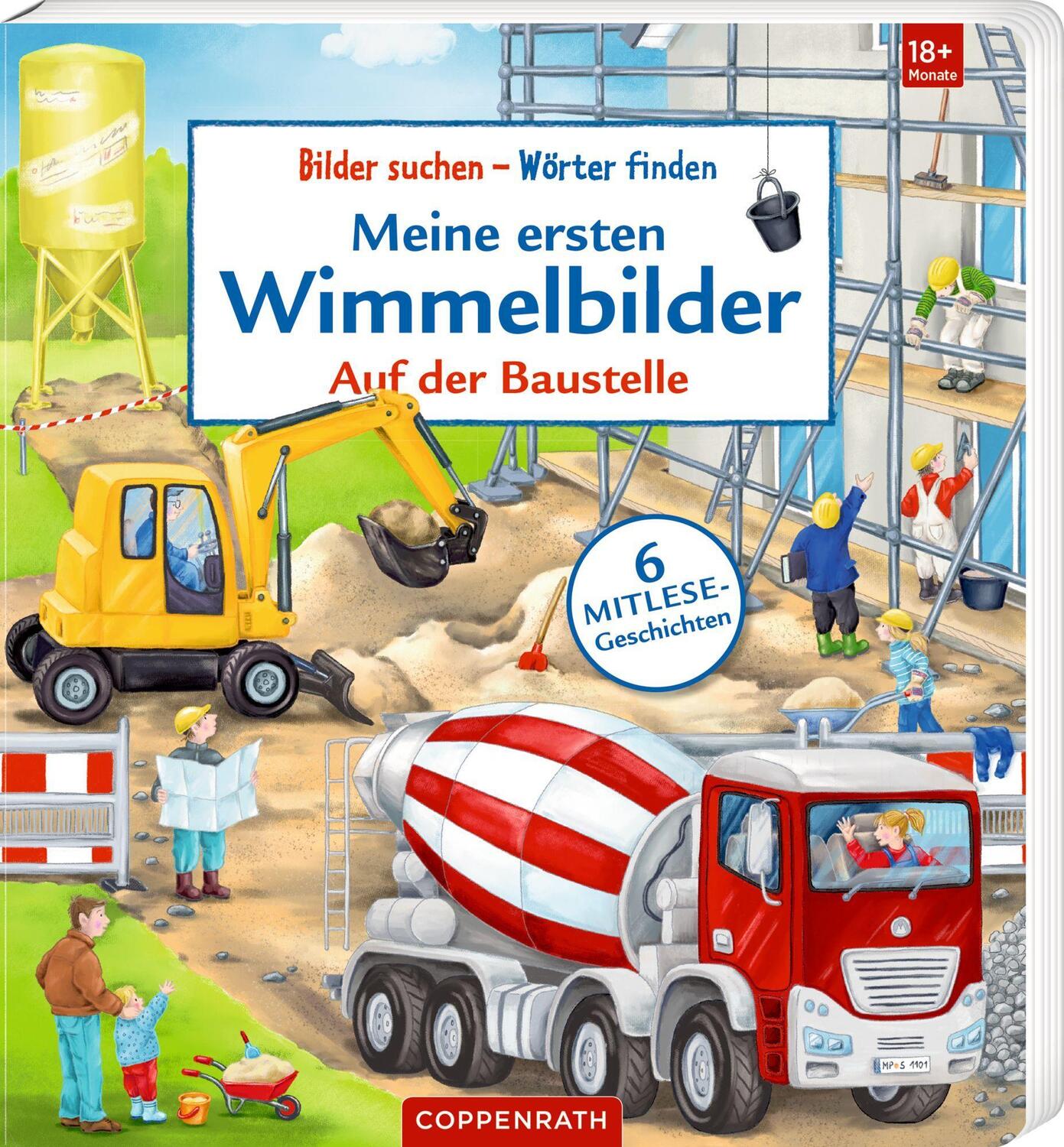 Cover: 9783649672258 | Meine ersten Wimmelbilder | Auf der Baustelle | Stefan Seelig | Buch