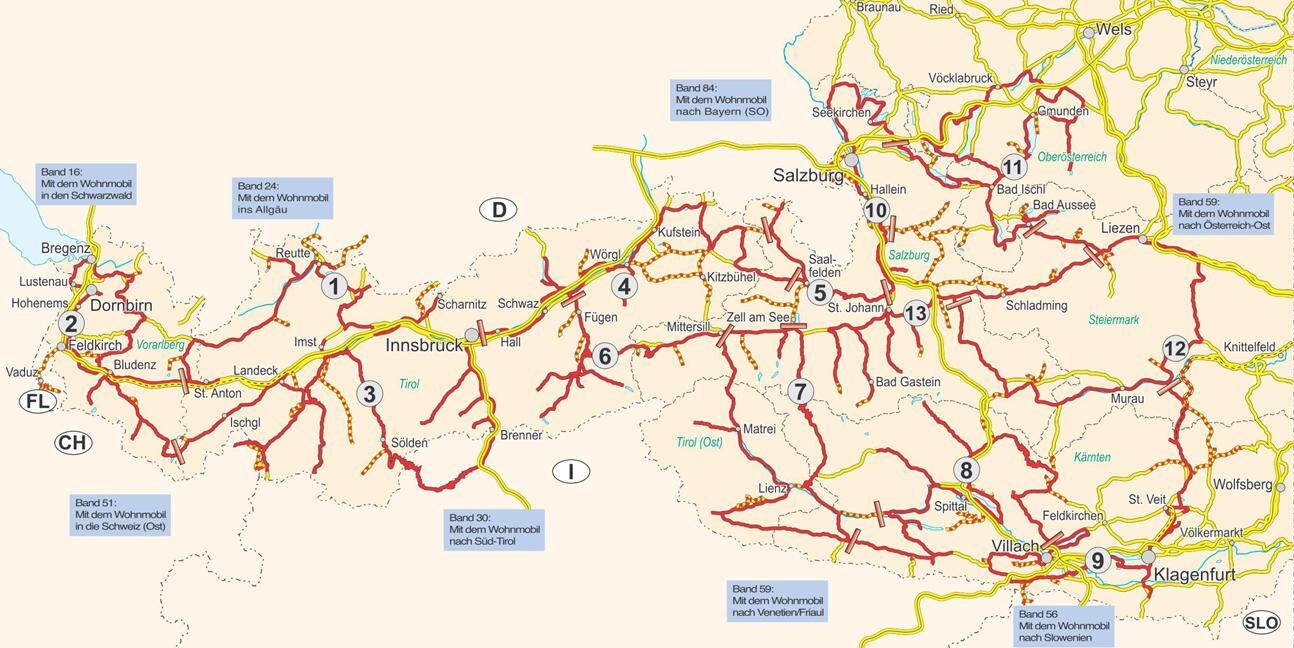 Bild: 9783869036045 | Mit dem Wohnmbil nach Österreich. Teil 2: Der Westen | Winkler (u. a.)