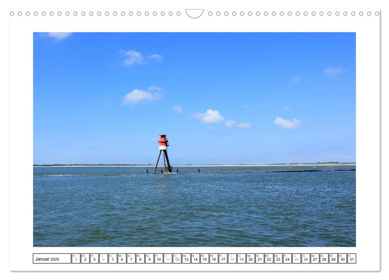 Bild: 9783435560332 | Borkum - Ostfriesische Insel mit Charme (Wandkalender 2025 DIN A3...