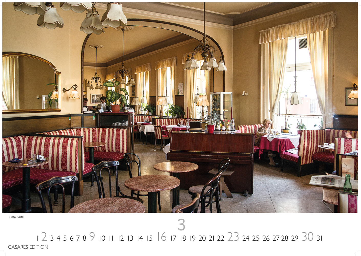 Bild: 9781835241479 | Wiener Caféhaus Kultur 2025 S 24x35cm | Kalender | 14 S. | Deutsch