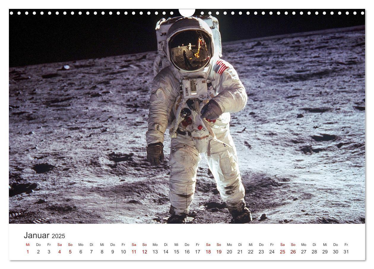 Bild: 9783457181737 | Astronauten - Menschen im Weltall (Wandkalender 2025 DIN A3 quer),...