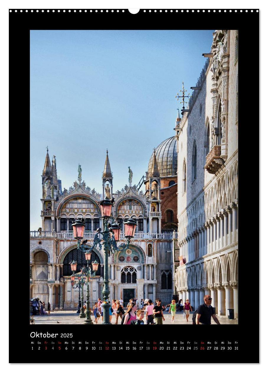 Bild: 9783457080863 | Venedig (Wandkalender 2025 DIN A2 hoch), CALVENDO Monatskalender