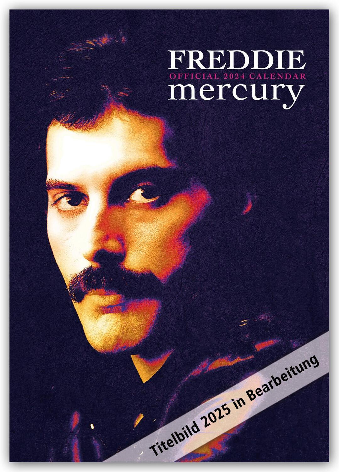 Cover: 9781835270318 | Freddie Mercury 2025 - A3-Posterkalender | Danilo | Kalender | 14 S.