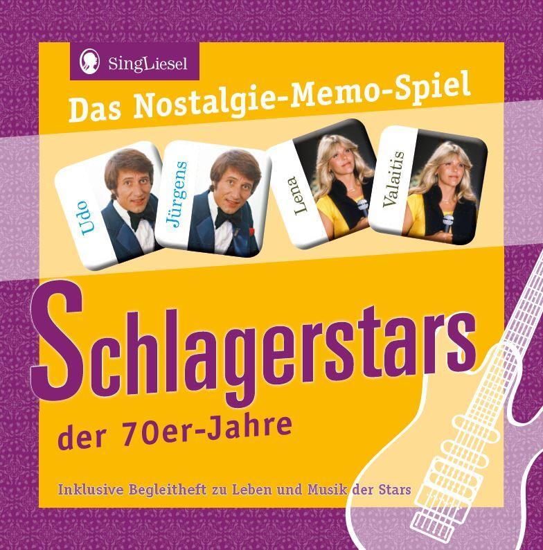 Cover: 4280000809315 | Unsere deutschen Schlagerstars | Das Nostalgie-Memo-Spiel | Verlag