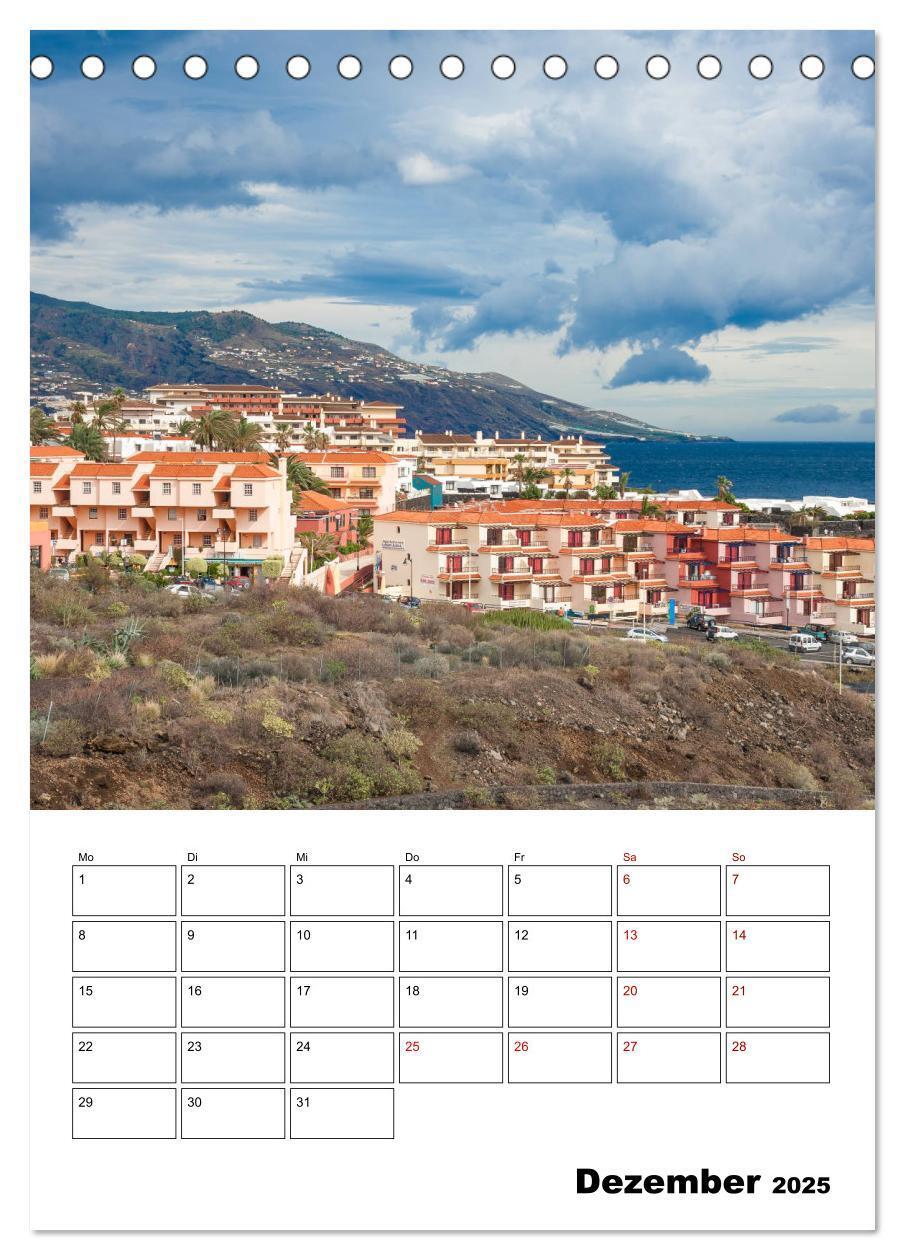 Bild: 9783435980192 | Wanderparadies La Palma (Tischkalender 2025 DIN A5 hoch), CALVENDO...