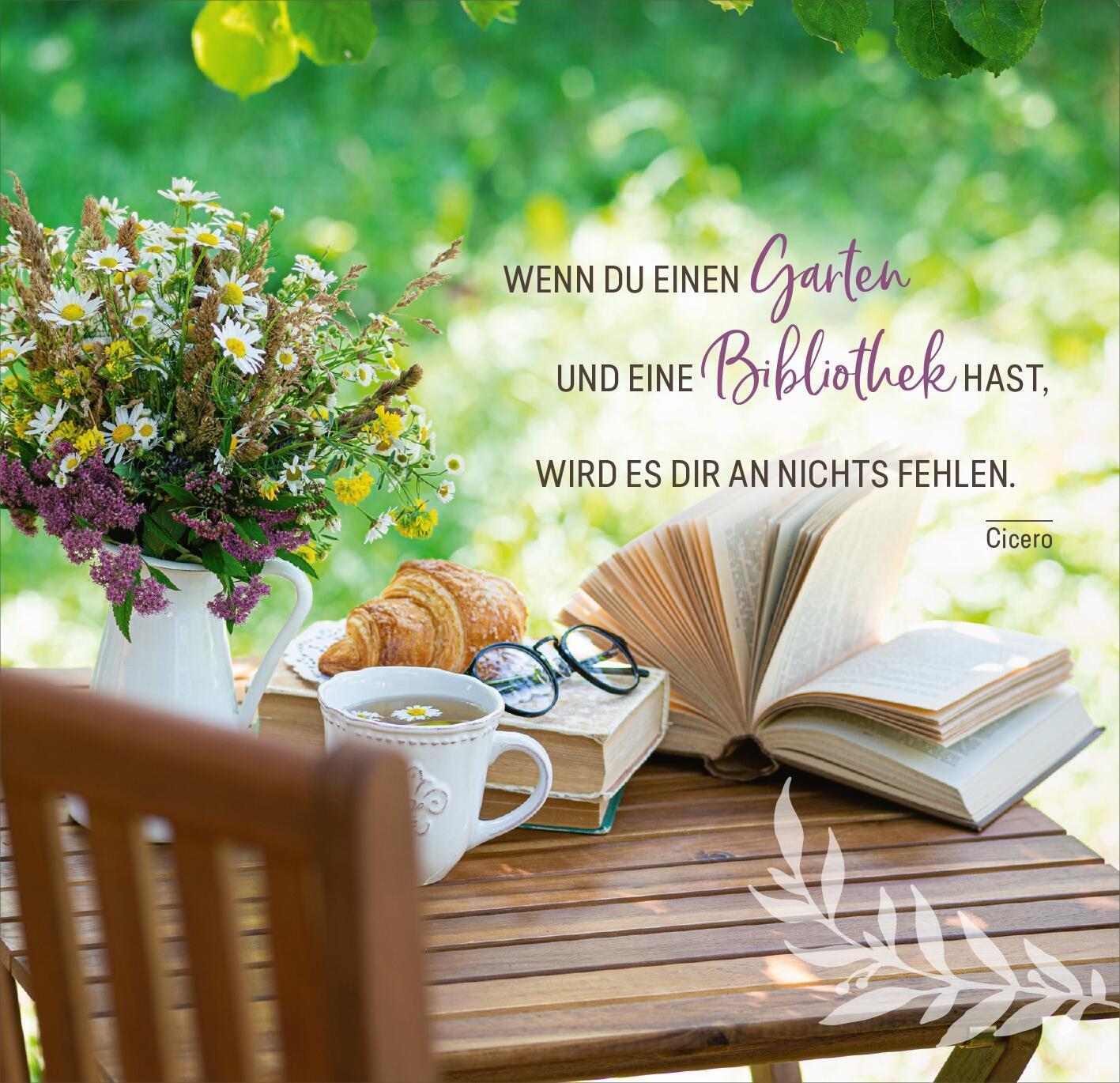 Bild: 9783845857756 | Gartenluft und Blumenduft | Die schönsten Zitate und Weisheiten | Buch