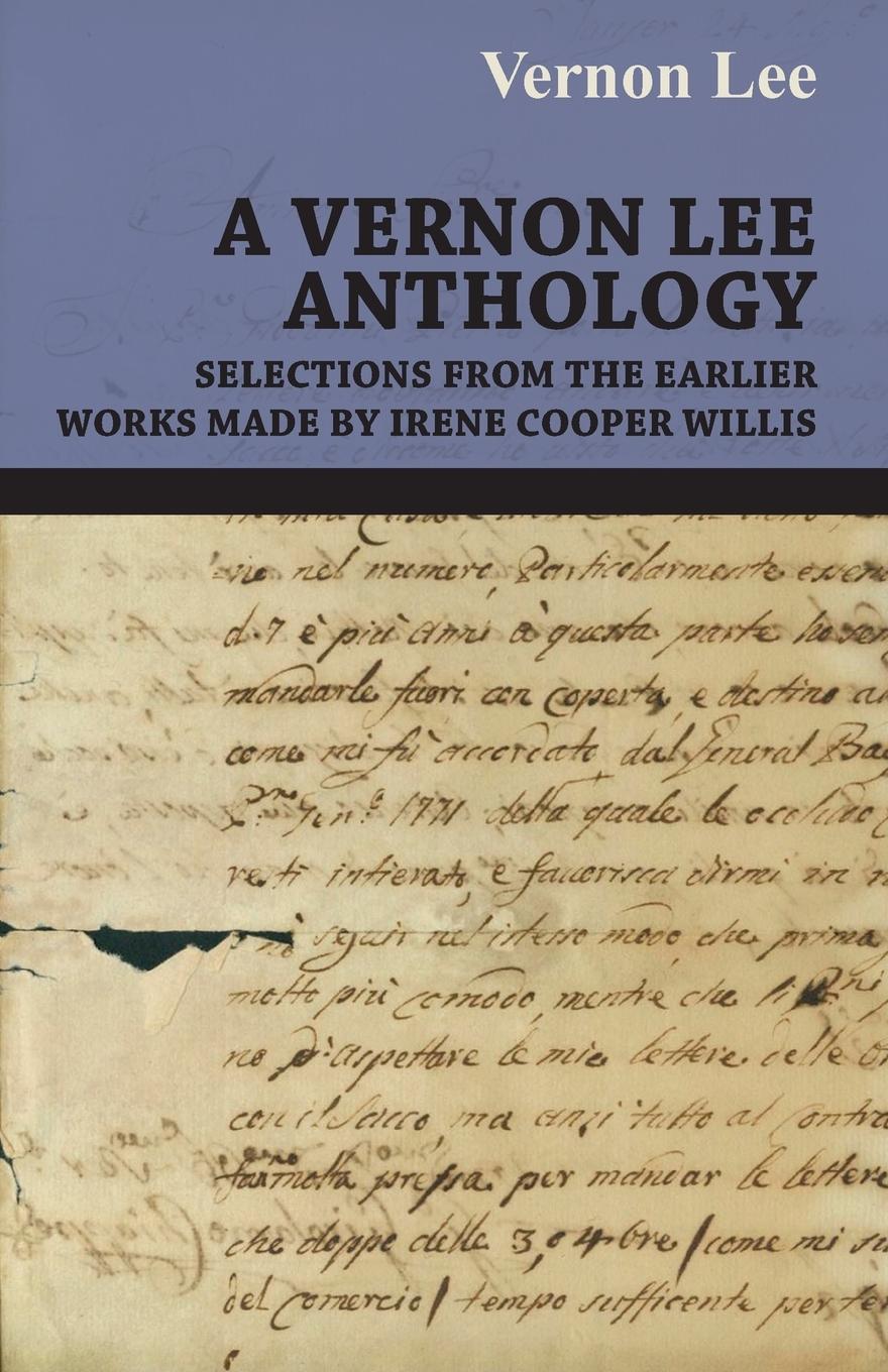 Cover: 9781408629475 | A Vernon Lee Anthology - Selections from the Earlier Works Made by...