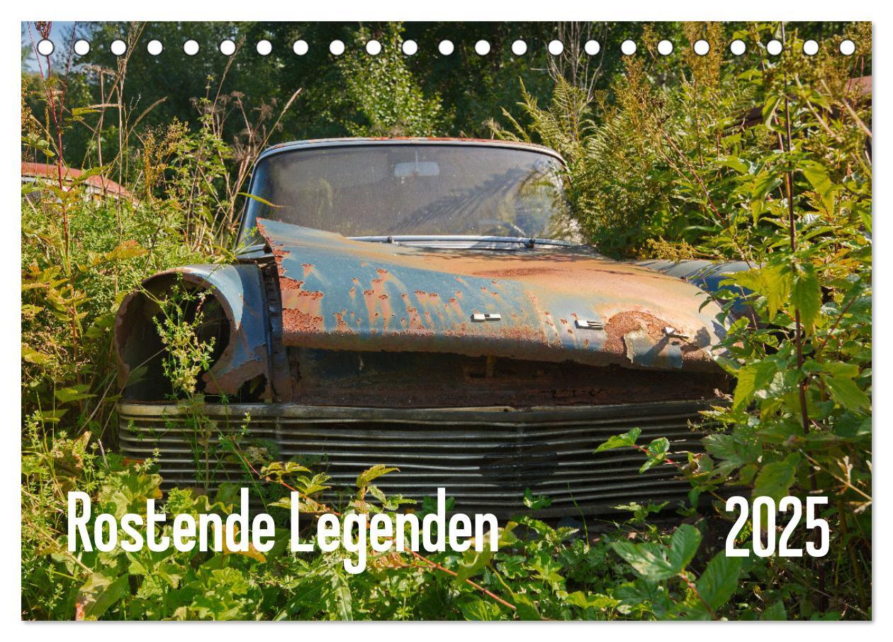 Cover: 9783435414130 | Rostende Legenden (Tischkalender 2025 DIN A5 quer), CALVENDO...