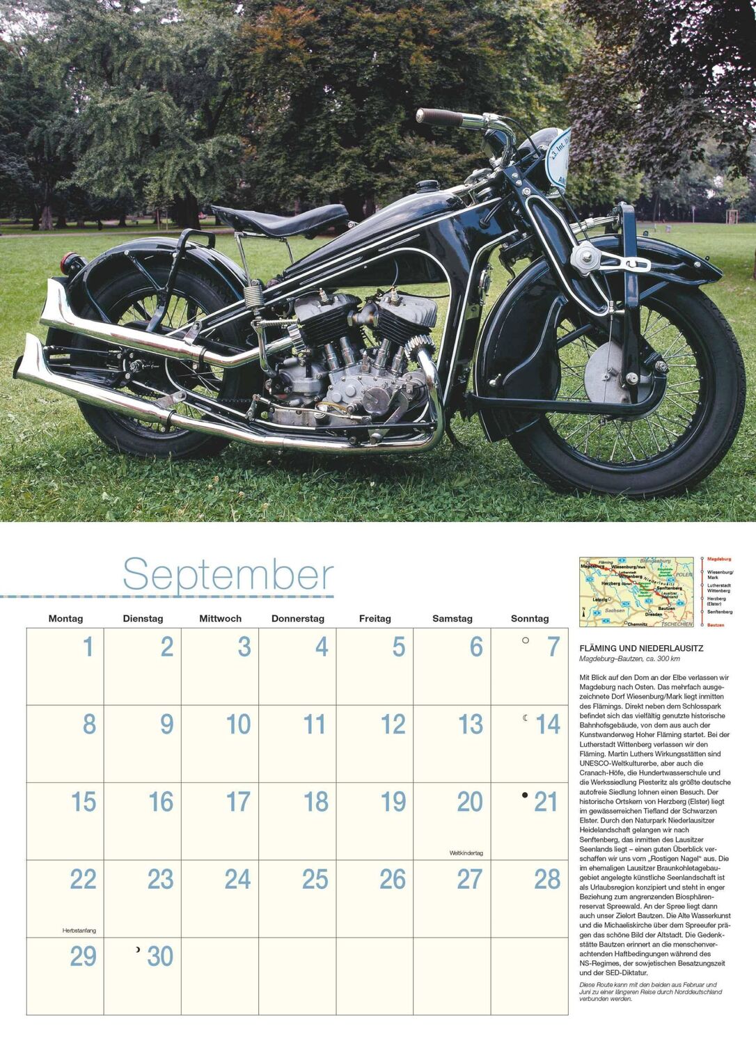 Bild: 4250809652863 | Motorräder &amp; Routen 2025 - Broschürenkalender - mit...