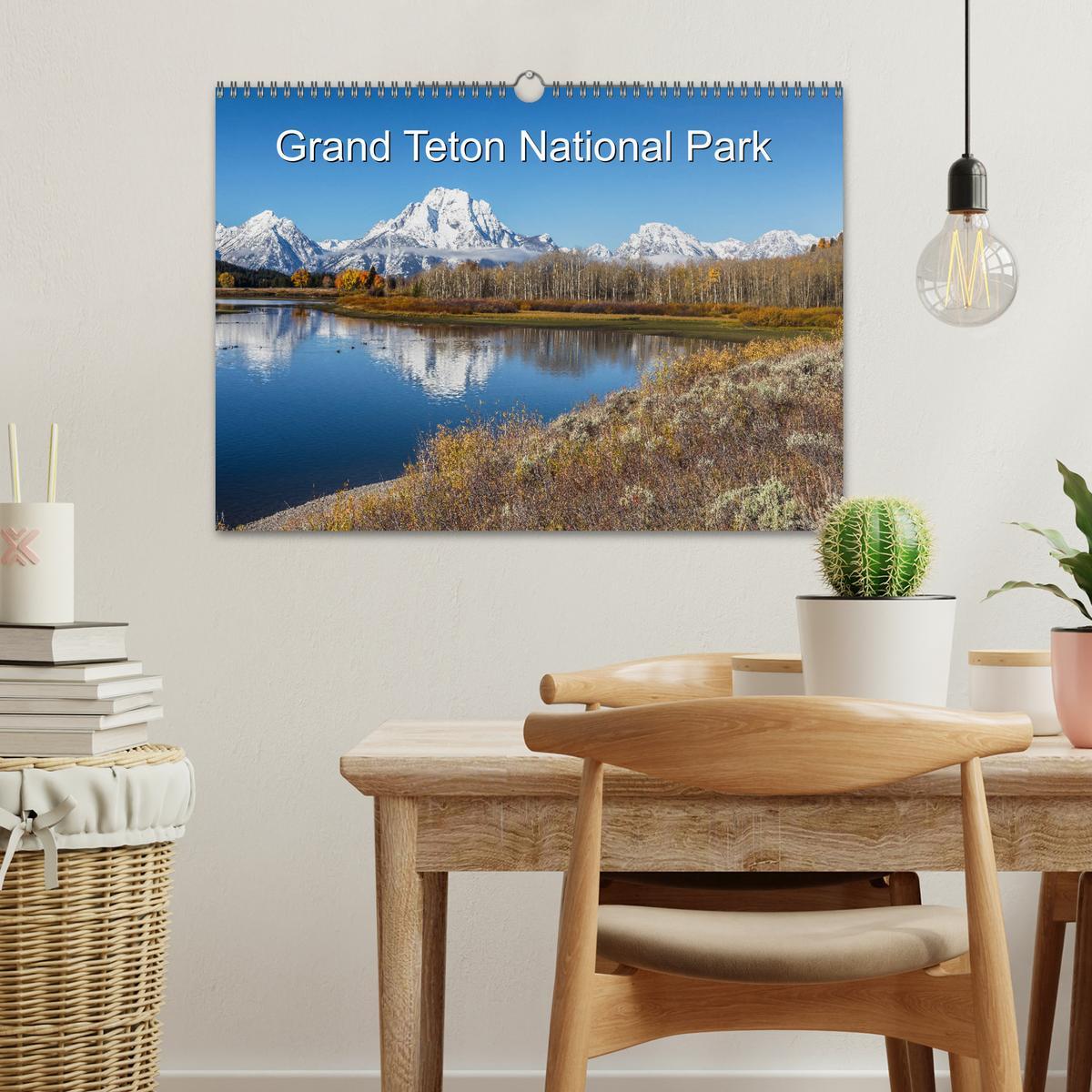 Bild: 9783435404506 | Grand Teton National Park (Wandkalender 2025 DIN A3 quer), CALVENDO...