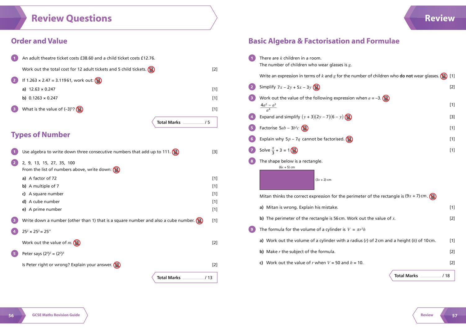 Bild: 9780008112509 | AQA GCSE 9-1 Maths Higher All-in-One Complete Revision and Practice