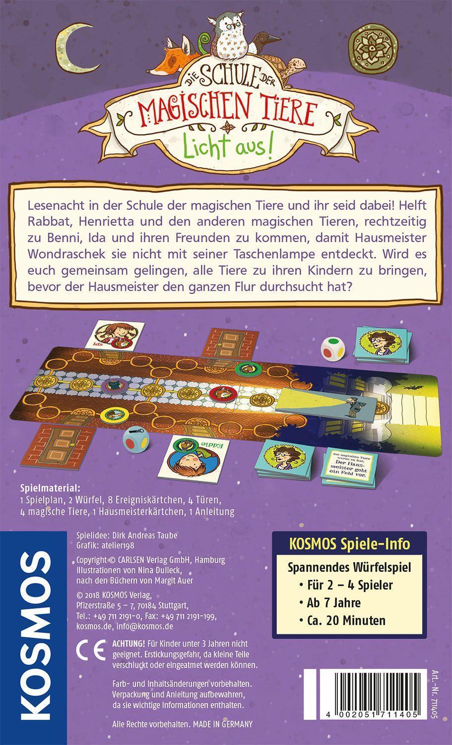 Bild: 4002051711405 | Schule der magischen Tiere | Spiel | Die Schule der magischen Tiere