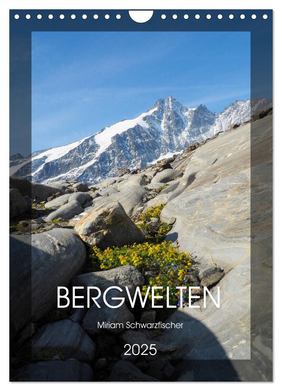 Cover: 9783435966073 | Bergwelten Wandkalender (Wandkalender 2025 DIN A4 hoch), CALVENDO...