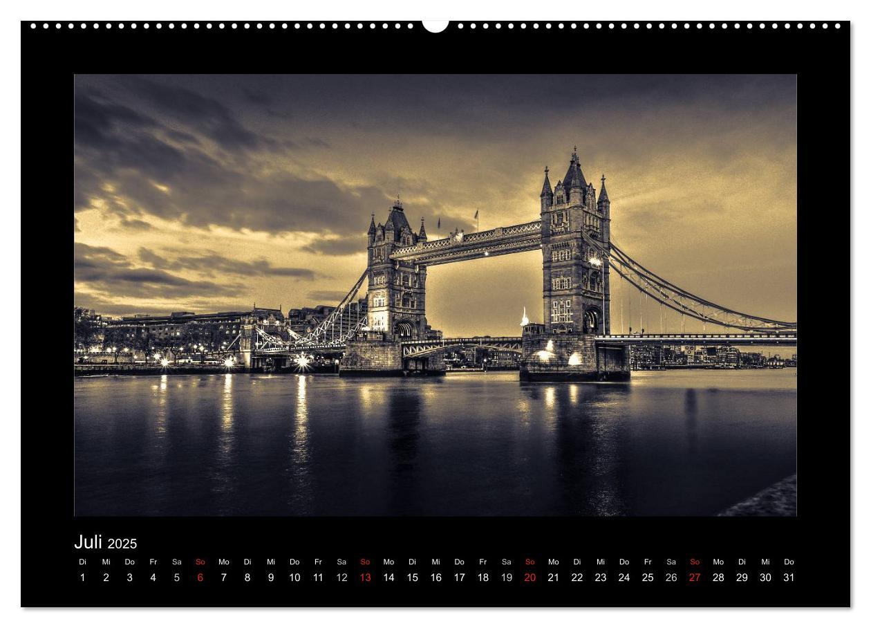 Bild: 9783435791668 | London-Bilder (Wandkalender 2025 DIN A2 quer), CALVENDO Monatskalender