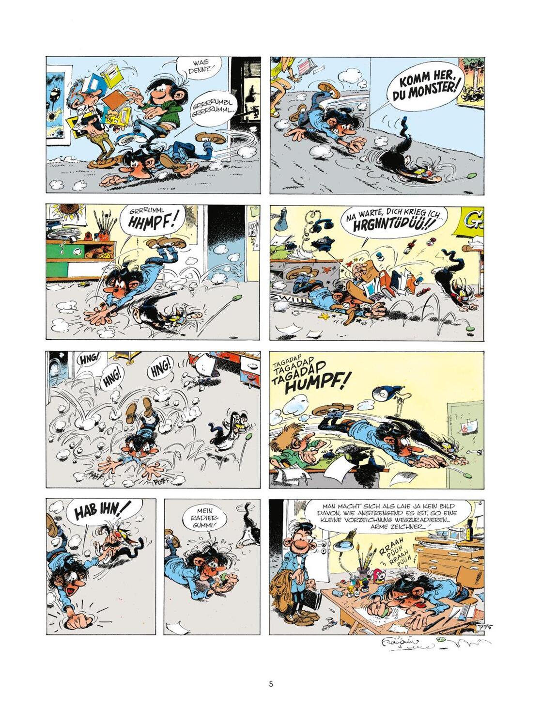 Bild: 9783551744555 | Gaston Neuedition 18: Wer zuletzt lacht ... | André Franquin | Buch