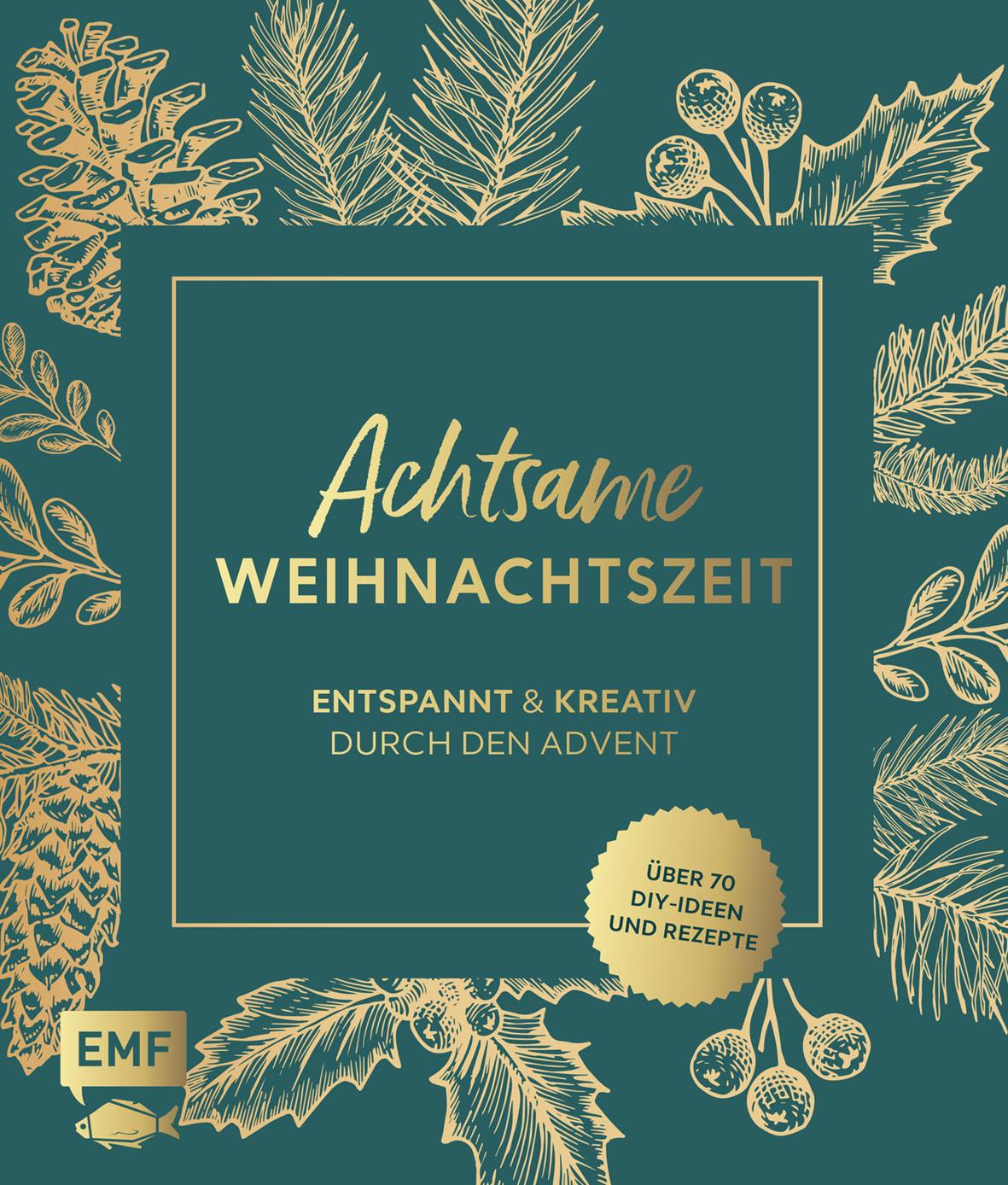 Cover: 9783745901214 | Achtsame Weihnachtszeit - Entspannt und kreativ durch den Advent