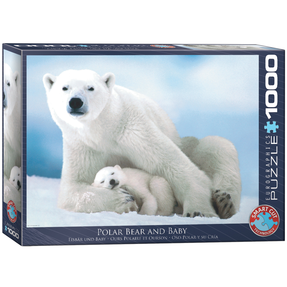 Cover: 628136611985 | Eisbär & Baby (Puzzle) | Spiel | In Spielebox | 2021 | Eurographics