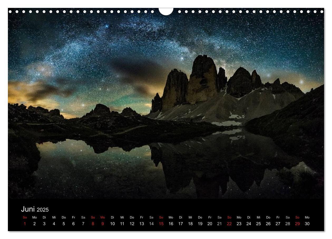 Bild: 9783435567386 | Sternensucher - Landschaft unter Sternen (Wandkalender 2025 DIN A3...