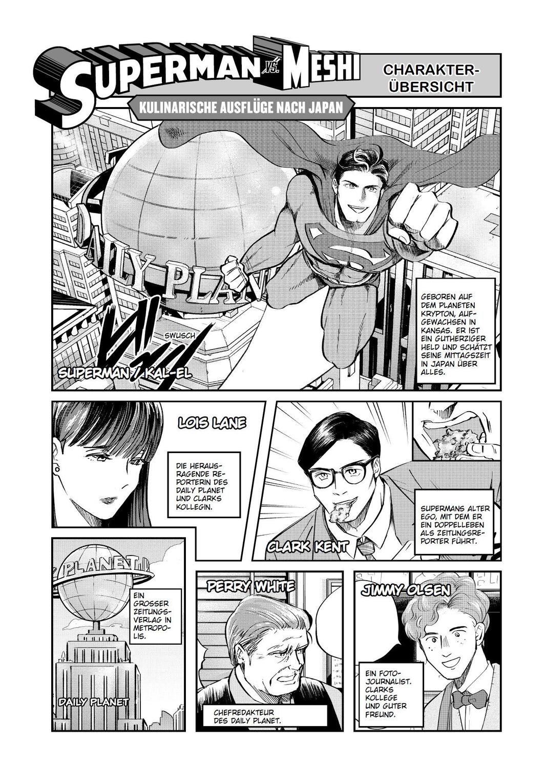 Bild: 9783741634468 | Superman vs. Meshi: Kulinarische Ausflüge nach Japan (Manga) 01 | Buch