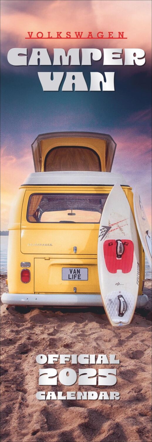 Cover: 9783840196911 | Camper Vans Slim Kalender 2025 | Kalender | Spiralbindung | 14 S.