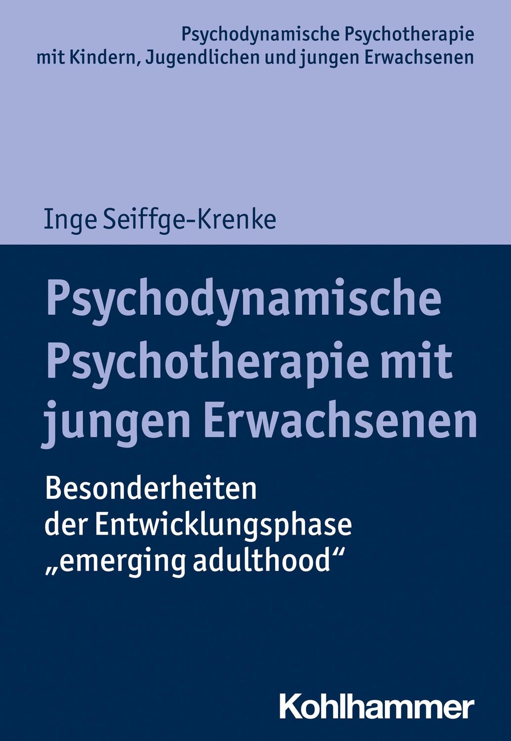 Cover: 9783170403628 | Psychodynamische Psychotherapie mit jungen Erwachsenen | Taschenbuch