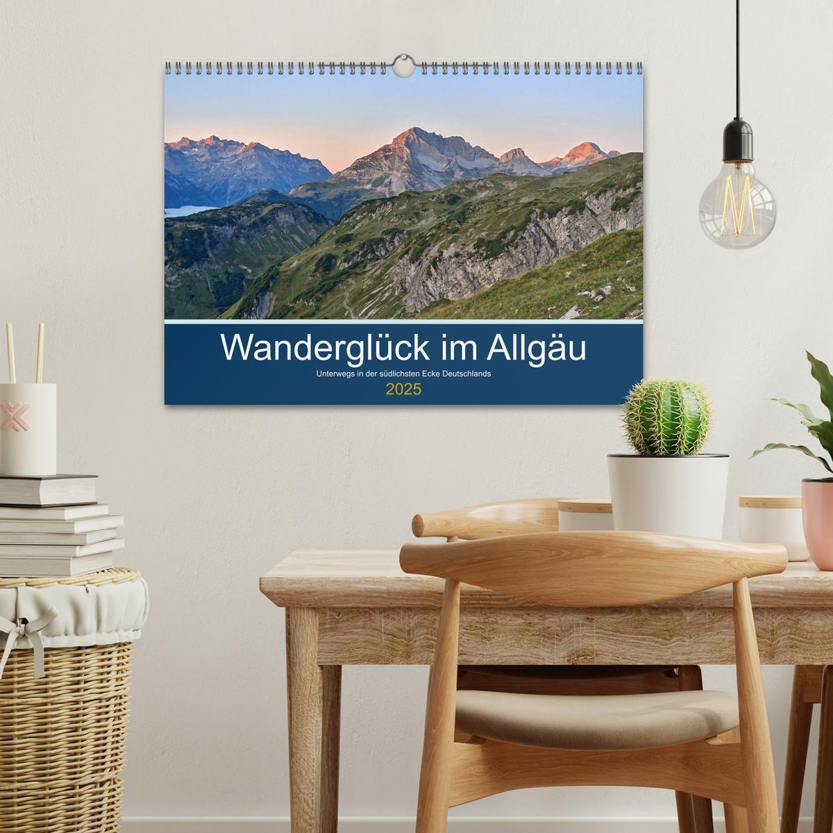 Bild: 9783435192076 | Wanderglück im Allgäu (Wandkalender 2025 DIN A3 quer), CALVENDO...