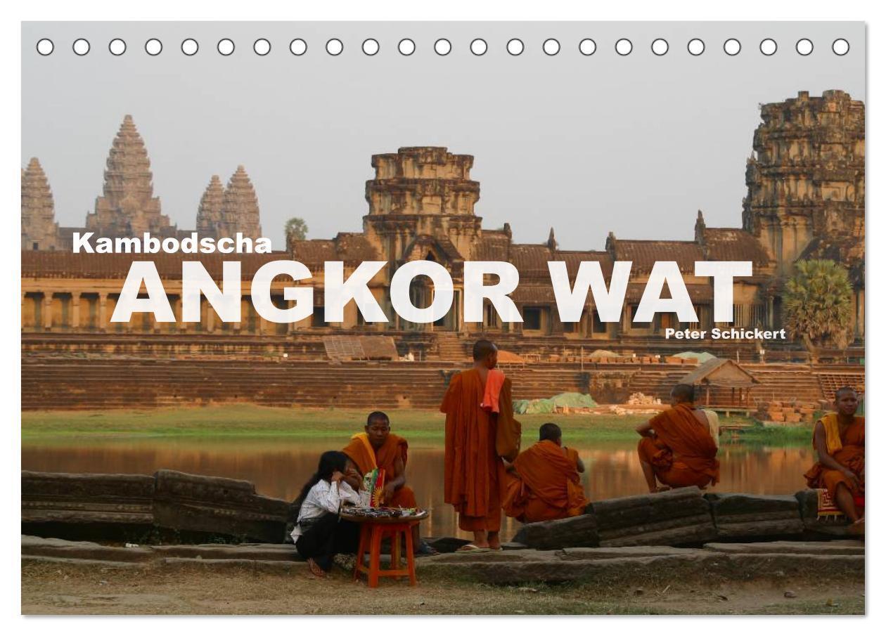 Cover: 9783435616701 | Kambodscha - Angkor Wat (Tischkalender 2025 DIN A5 quer), CALVENDO...