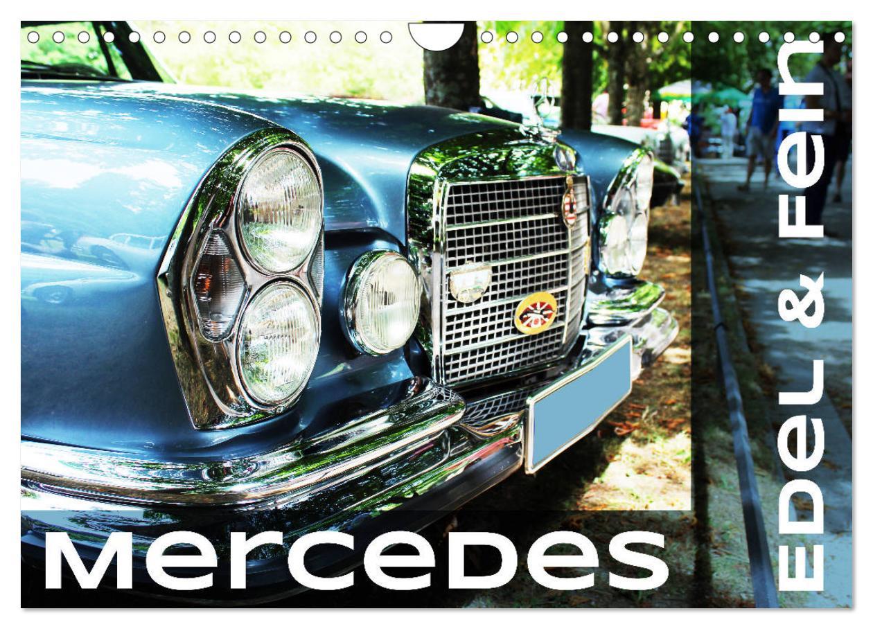 Cover: 9783435337330 | Mercedes Edel &amp; Fein (Wandkalender 2025 DIN A4 quer), CALVENDO...