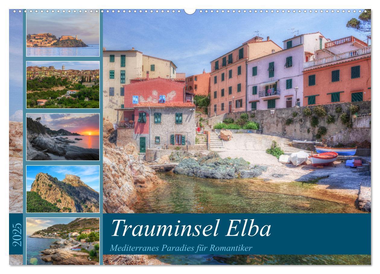 Cover: 9783383956881 | Trauminsel Elba: Mediterranes Paradies für Romantiker (Wandkalender...